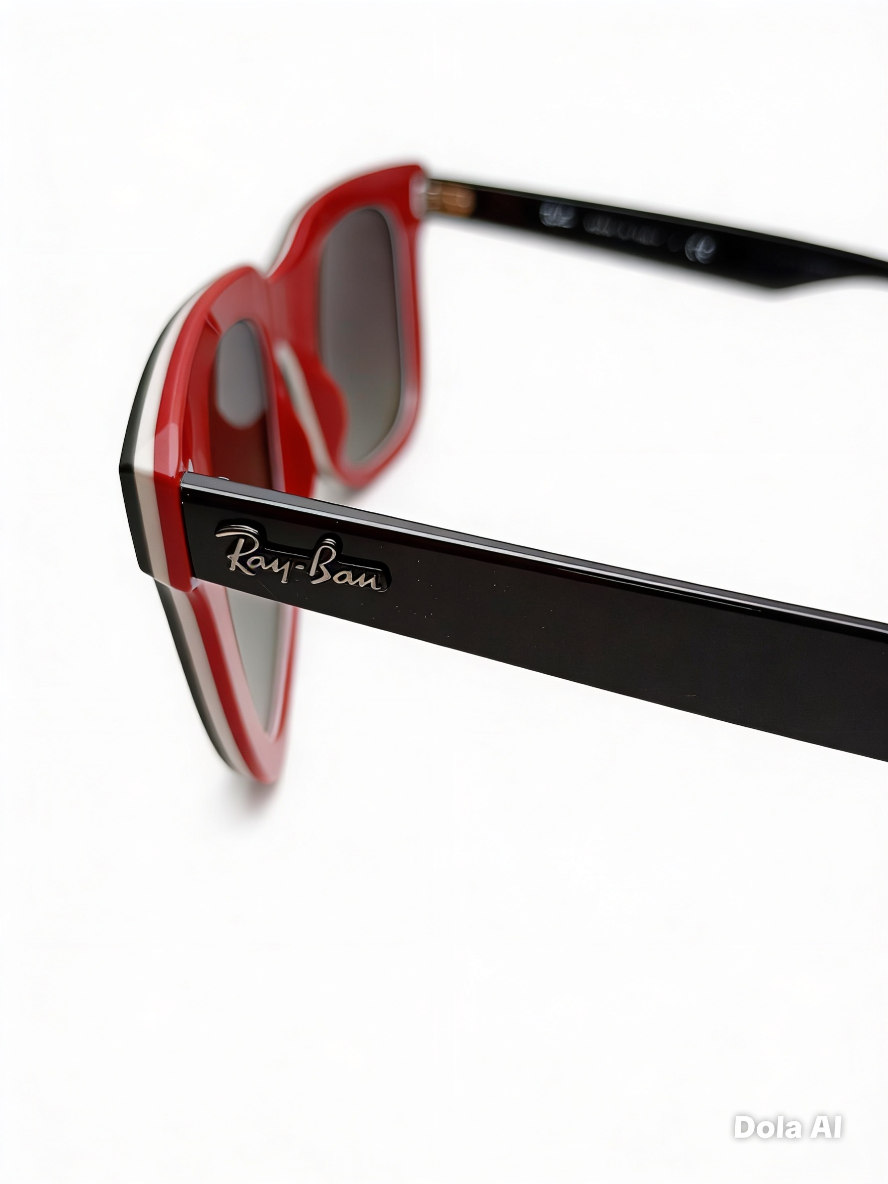 Ray-Ban RB4368 | Negro Rojo Blanco — Made in Italy 🇮🇹