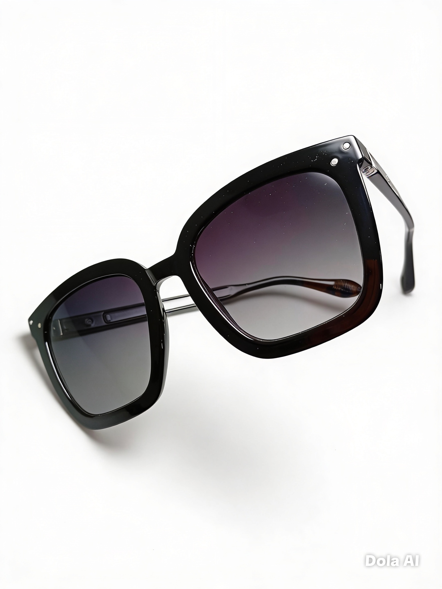 VULK Anima - Gafas de Sol Wayfarer Negras