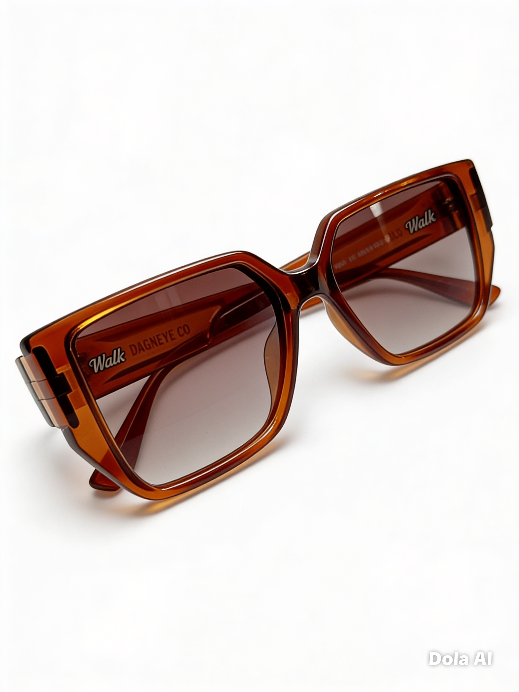 VULK Warsfly | Gafas de Sol Habano Transparente Lentes Marron