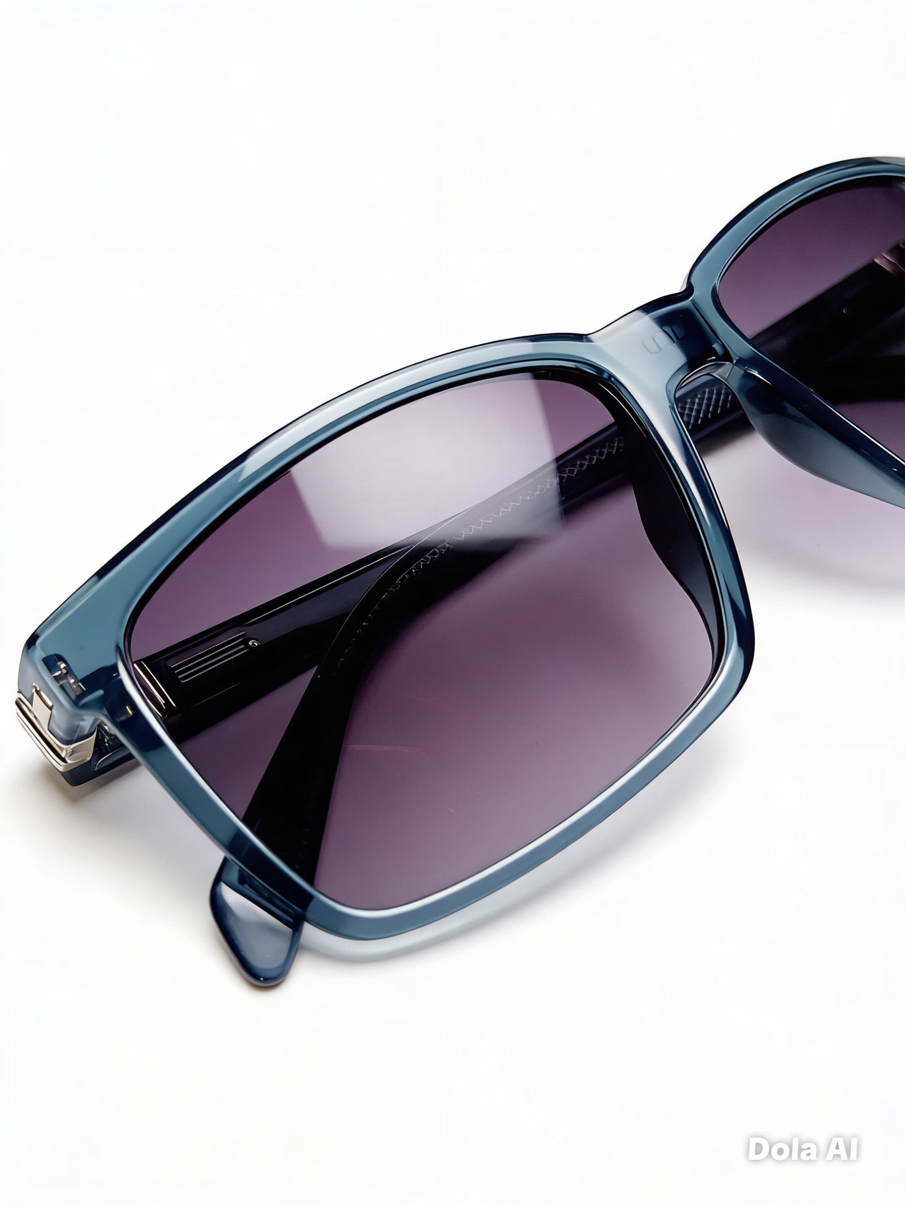 VULK Zede | Gafas de Sol Polarizadas Azul Transparente Lentes Grises