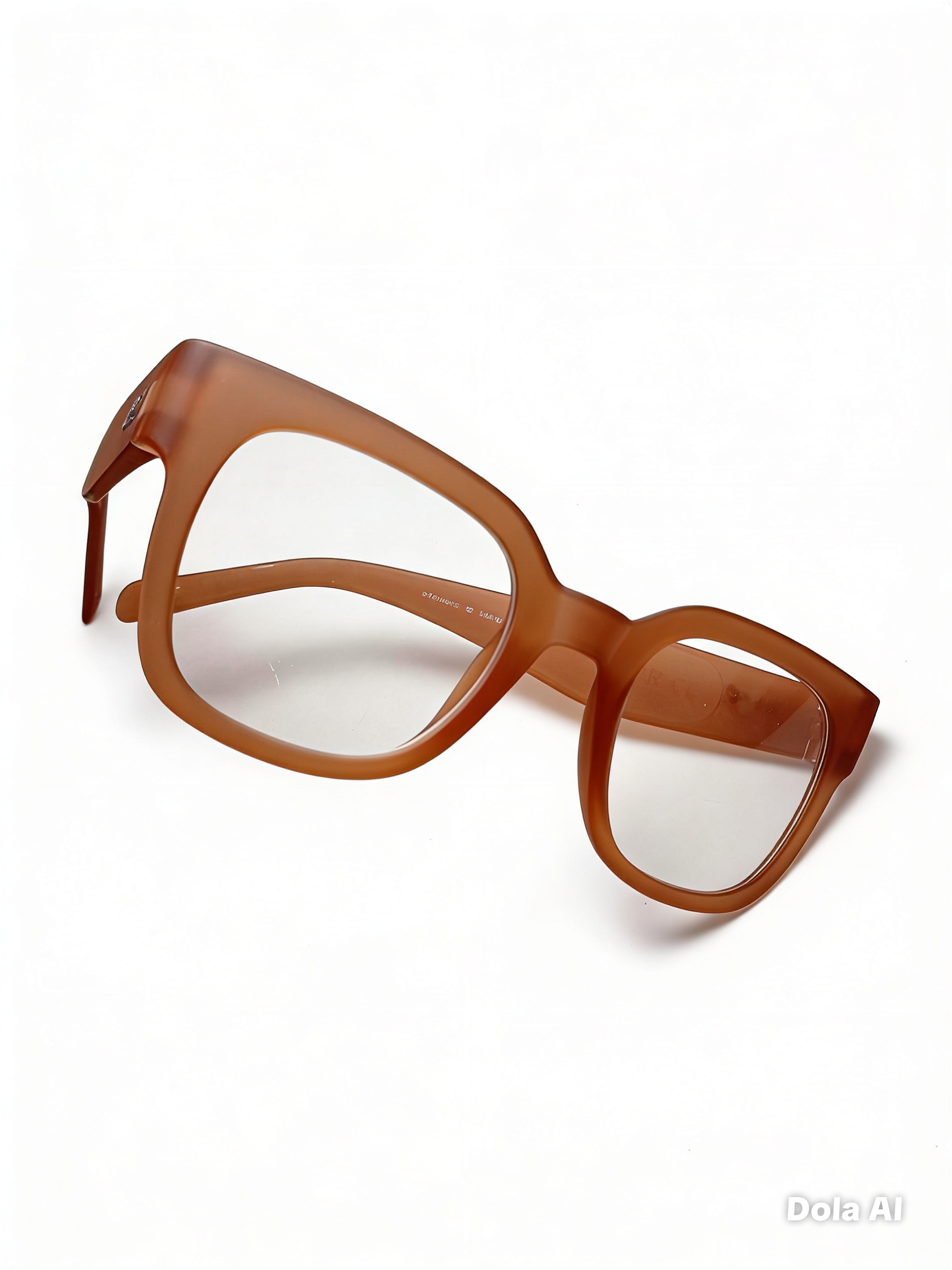 VULK Katleen | Miel Mate Traslúcido Lentes Transparentes