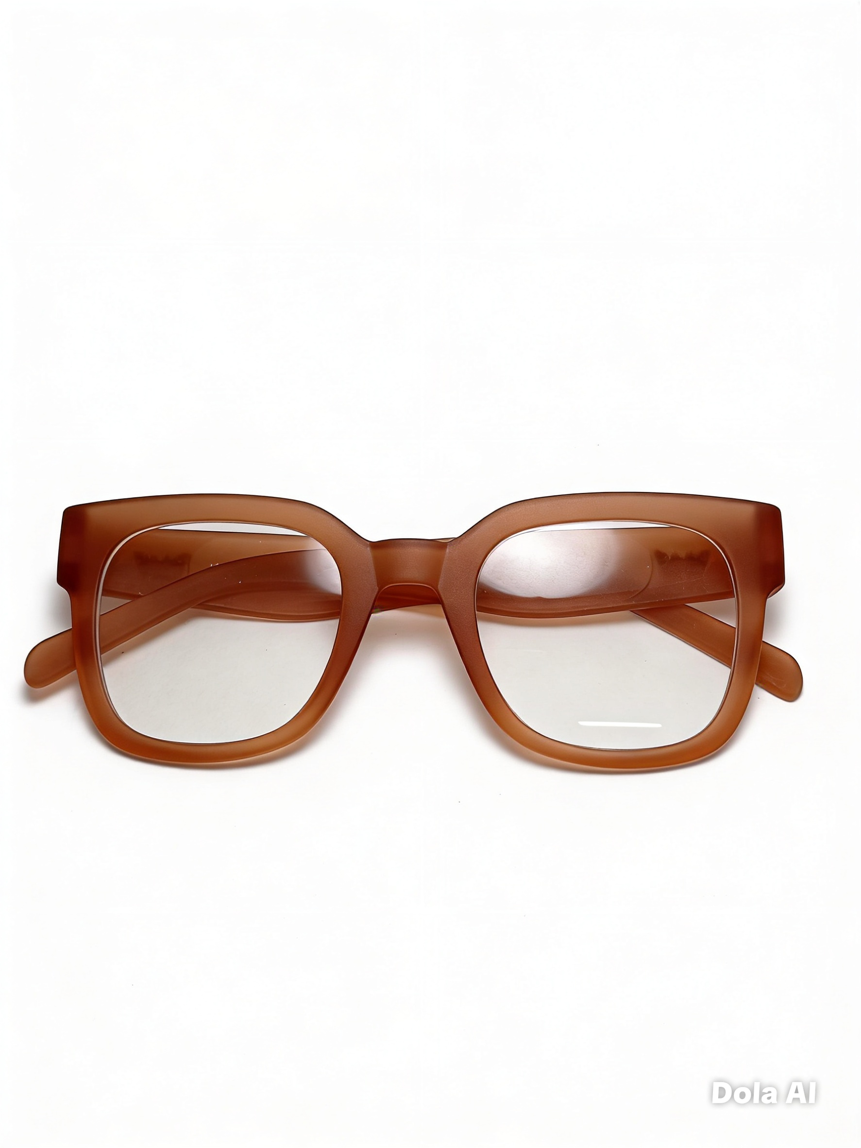 VULK Katleen | Miel Mate Traslúcido Lentes Transparentes