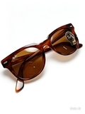 RAY-BAN METEOR CLÁSICO — Carey Acetato Italiano | Cristales B-15 UV400