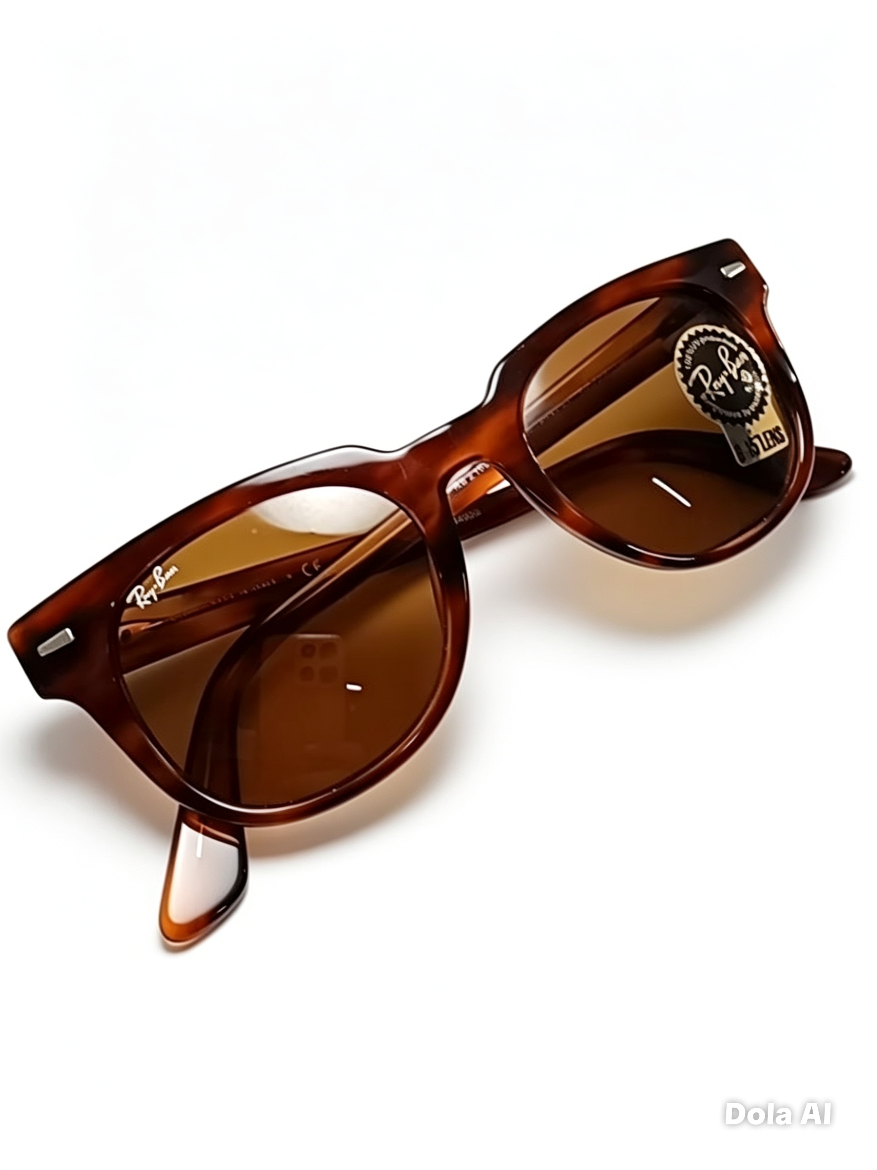 RAY-BAN METEOR CLÁSICO — Carey Acetato Italiano | Cristales B-15 UV400