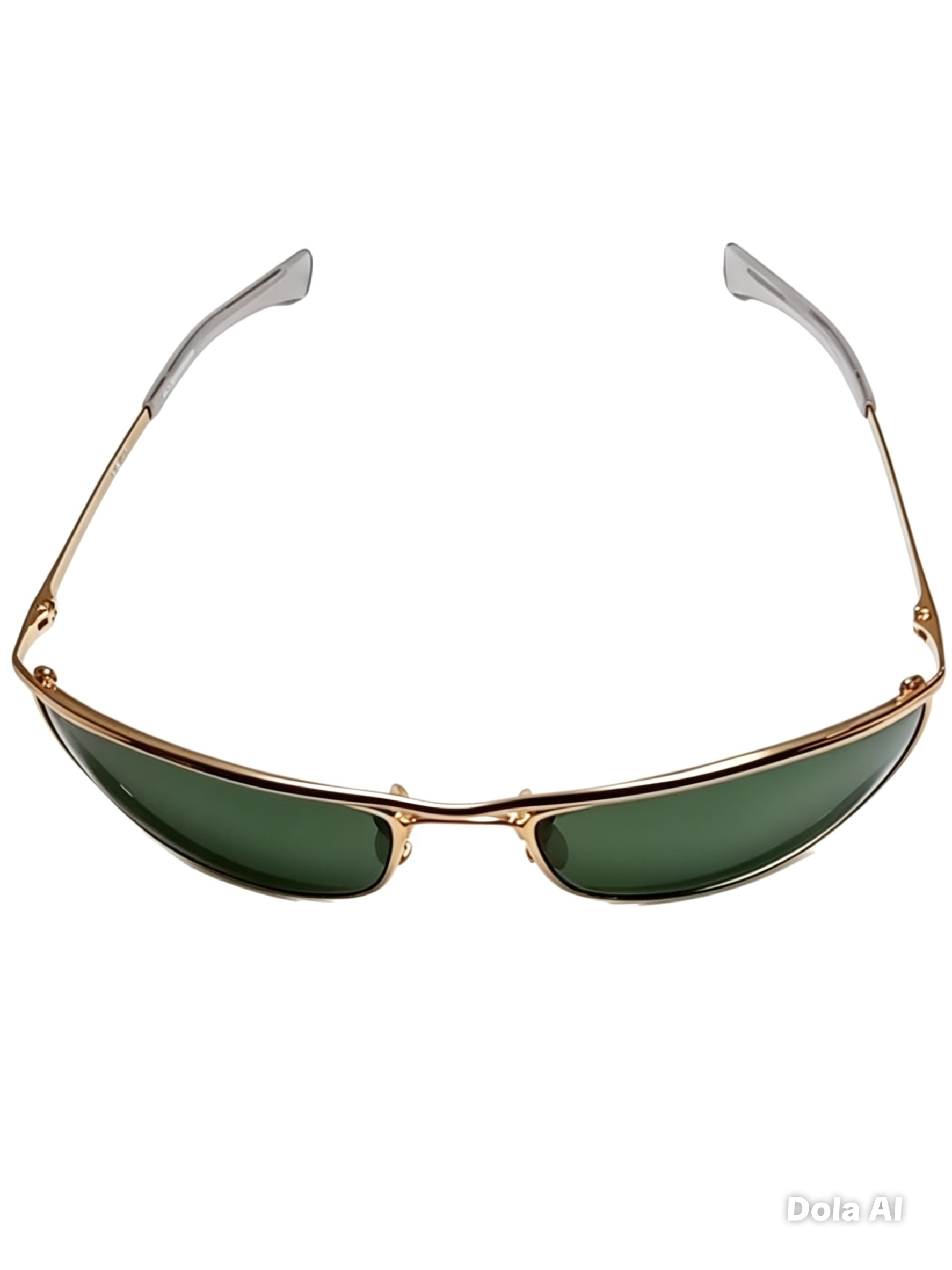 RAY-BAN OLYMPIAN — Dorado Cristales G-15 Base 8 | Made in Italy