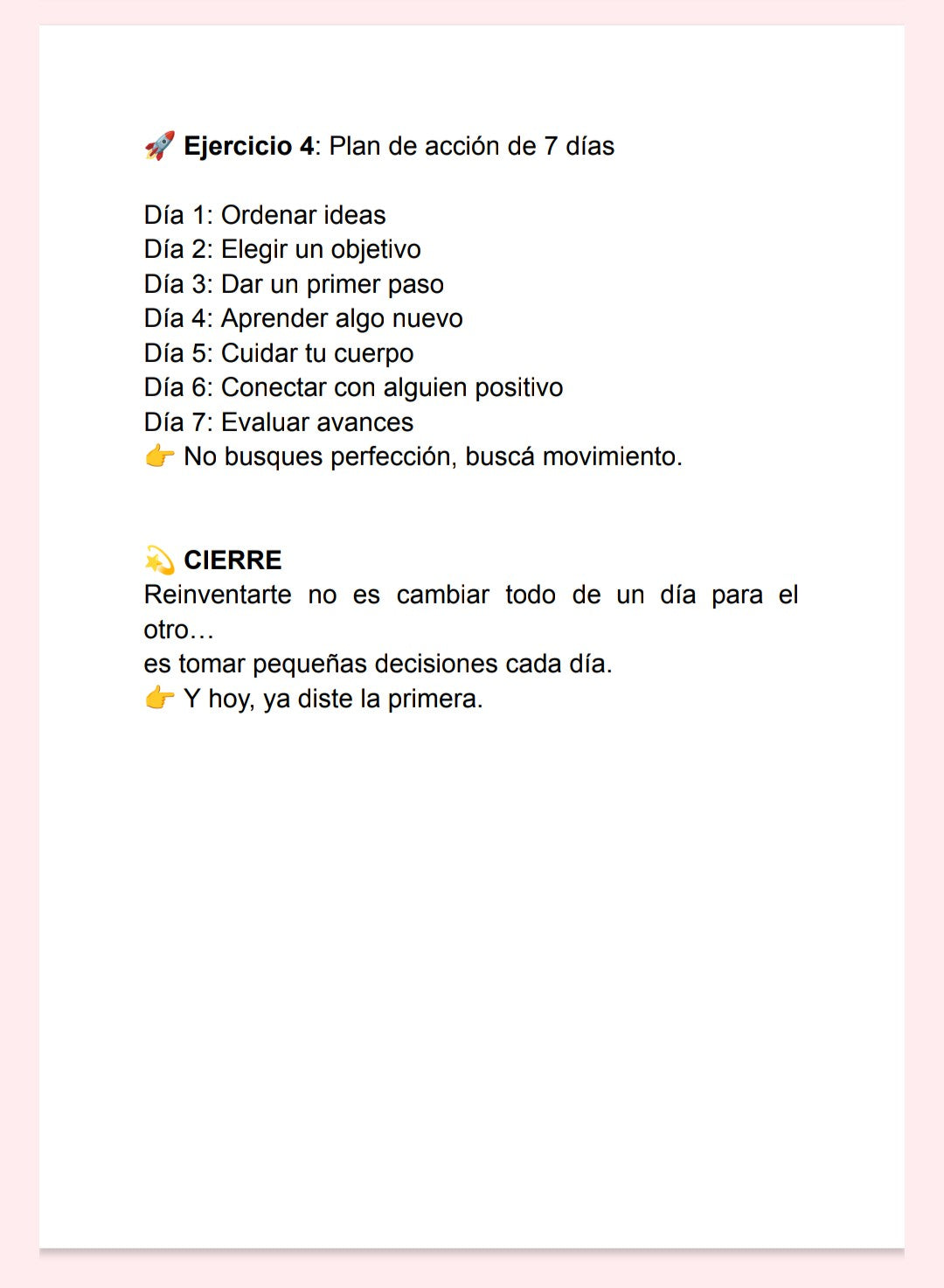 Reinventarte es Posible 💛